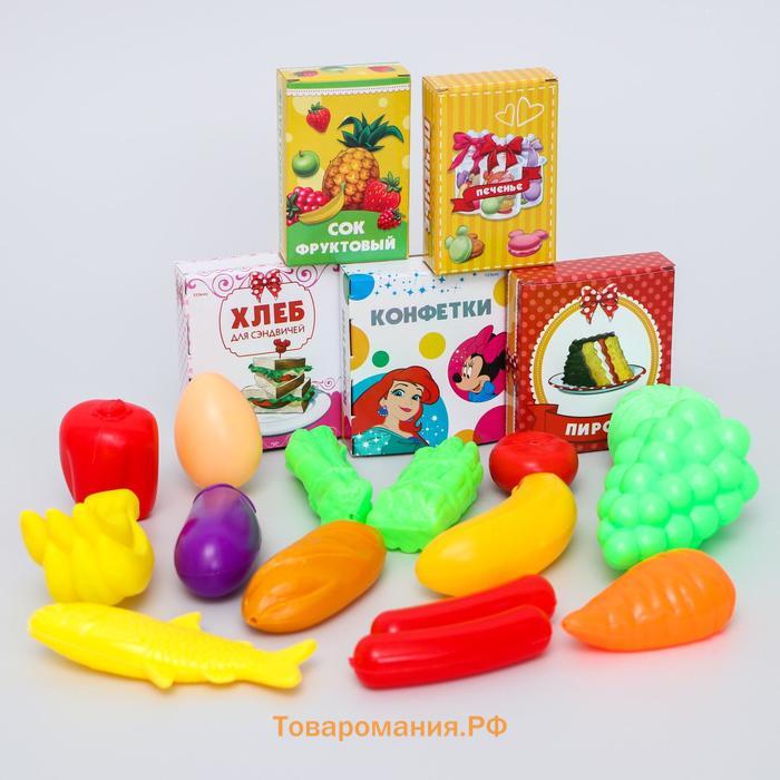 Продуктовая тележка, Минни Маус, розовая