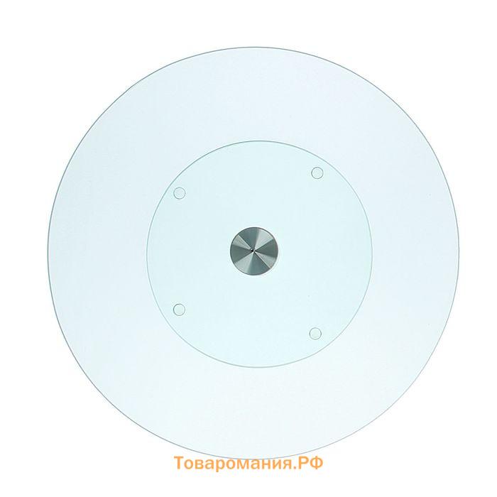 Подставка для торта вращающаяся , d=32 см, стекло