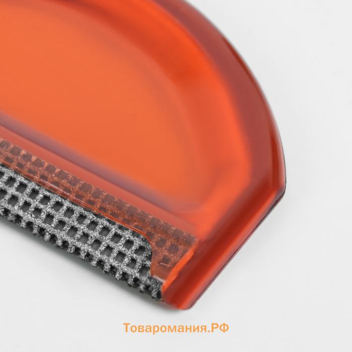 Щётка для удаления катышков, 7.5×4.5×0.5 см, МИКС