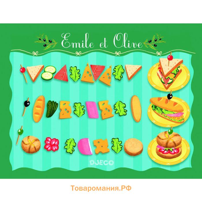 Игровой набор «Сэндвичи от Эмиля и Олив»