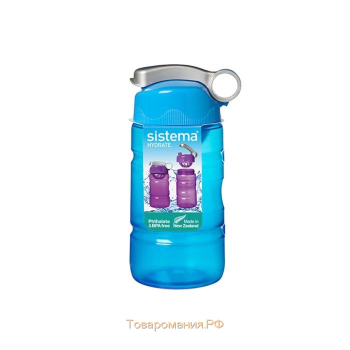 Спортивная питьевая бутылка Sistema, 560 мл