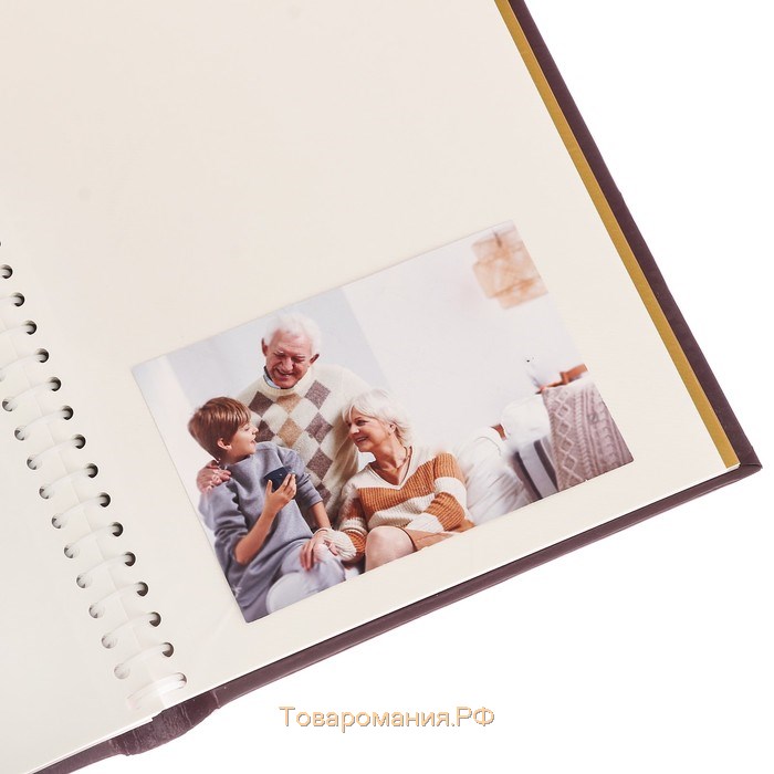 Фотоальбом "История нашей семьи в фотографиях", 20 магнитных листов размером 20 х 28 см