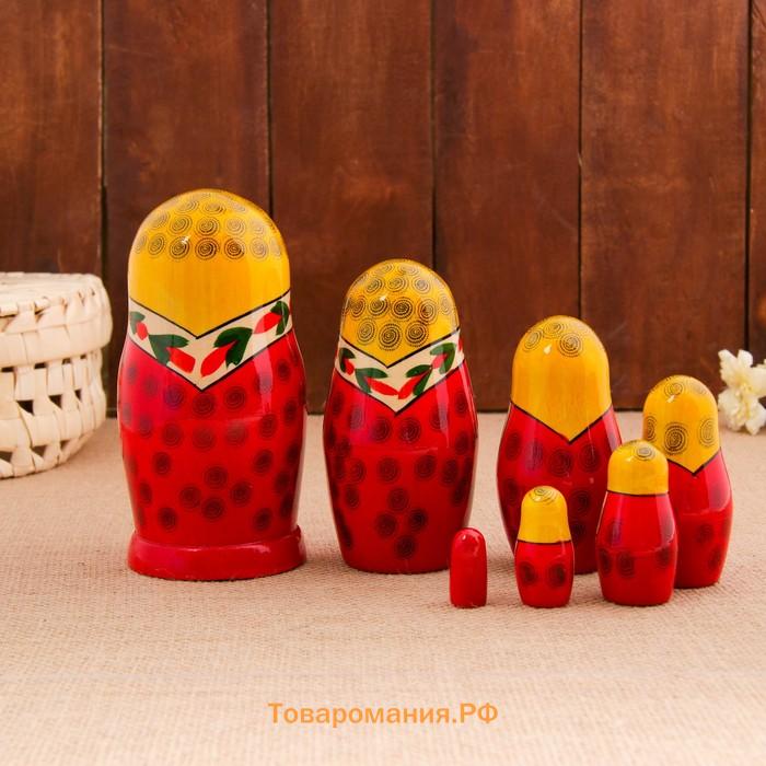 Матрёшка дерево «Семёновская», 7-и кукольная, высшая категория
