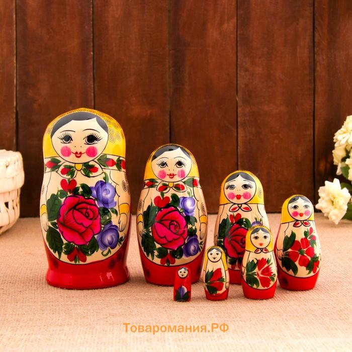 Матрёшка дерево «Семёновская», 7-и кукольная, высшая категория