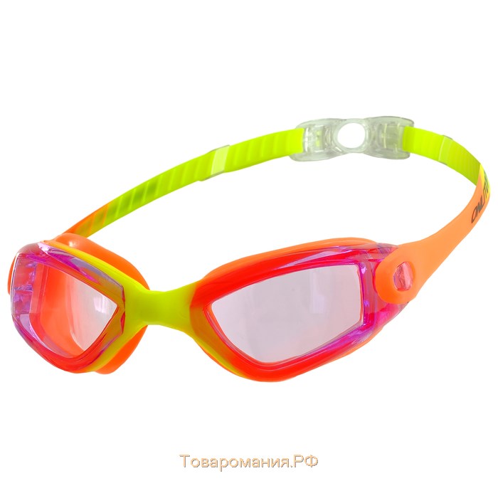 Очки для плавания ONLYTOP, беруши, цвета МИКС