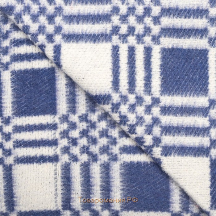 Одеяло байковое размер 90х140 см, цвет микс для мал., хл80%, полиэфир 20%, 420гр/м