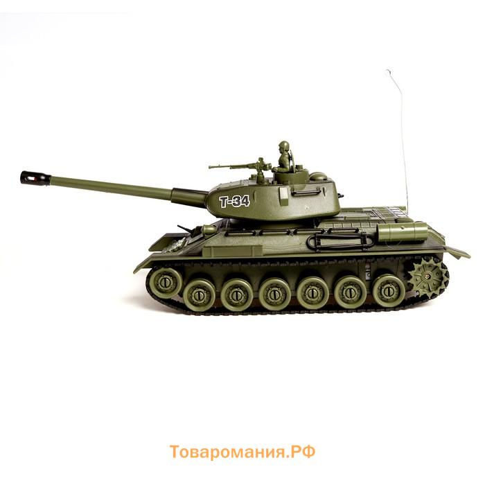 Танковый бой «Великое сражение» на радиоуправлении, 2 танка, световые и звуковые эффекты