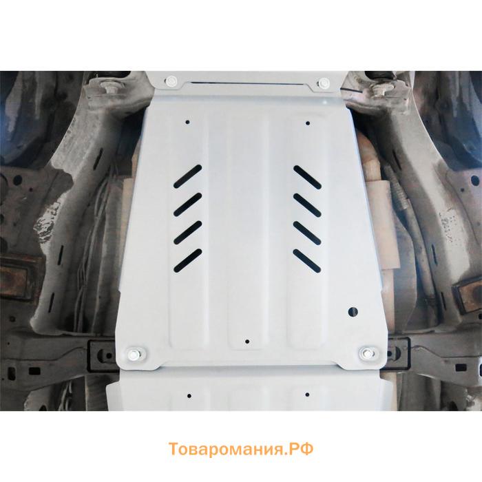 Защита КПП Rival для Toyota Tundra II 2007-2013 2013-н.в., штампованная, алюминий 6 мм, с крепежом, 2333.9511.1.6