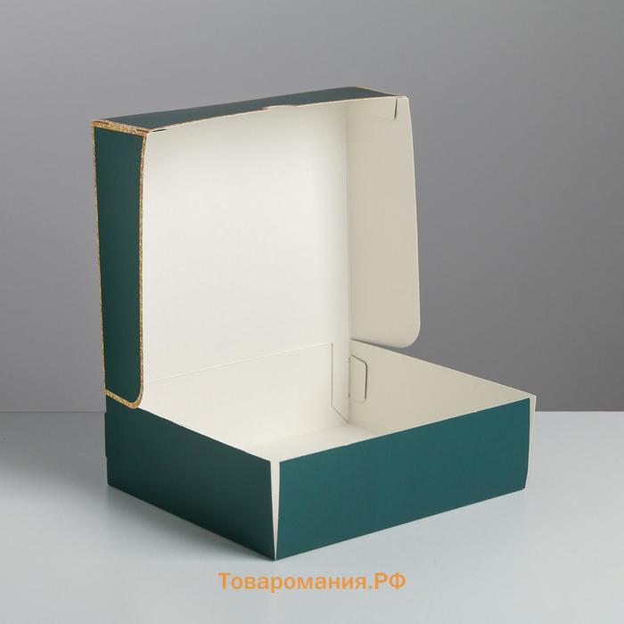 Упаковка для кондитерских изделий «Счастья», 20 × 17 × 6 см