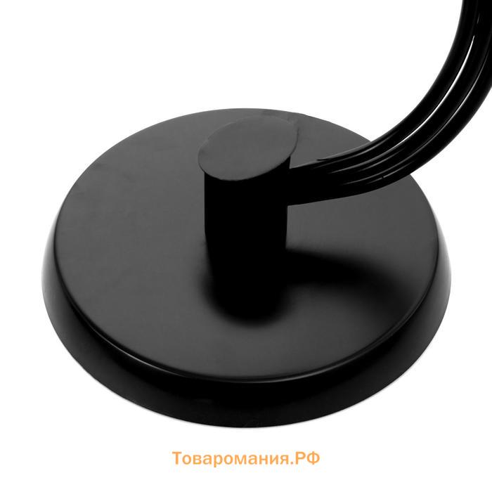 Торшер 1052ML/3, 3х15Вт Е27, цвет чёрный