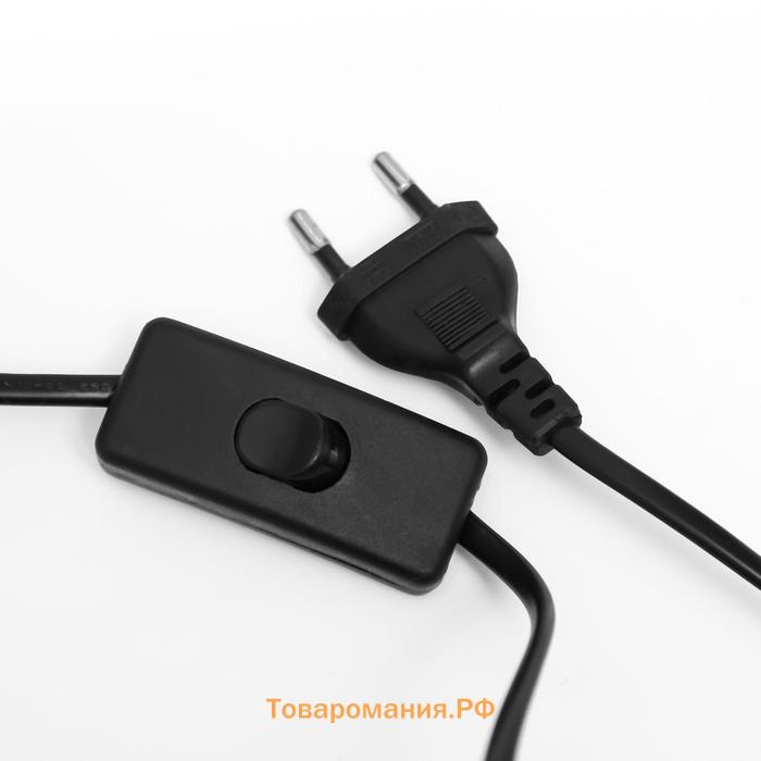 Лампа настольная 16734/1BK E14 40 Вт черный h.32 см RISALUX