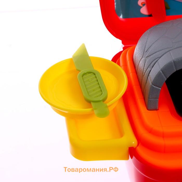 Набор для игры с пластилином «Пиццерия», 4 баночки с пластилином