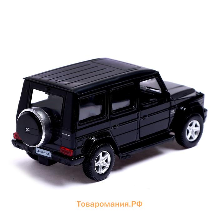 Машина металлическая MERCEDES-BENZ G63 AMG, 1:32, открываются двери, инерция, цвет чёрный