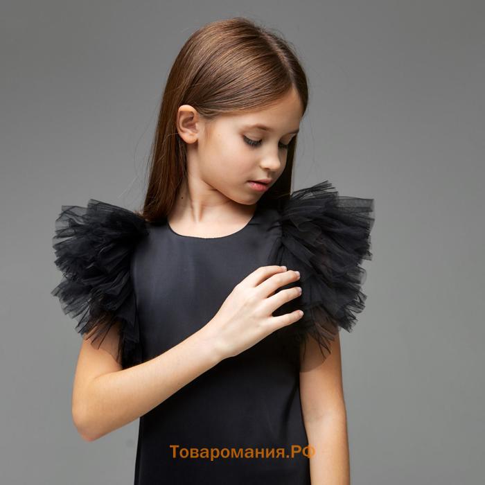 Платье нарядное детское MINAKU: PartyDress цвет черный, рост 152