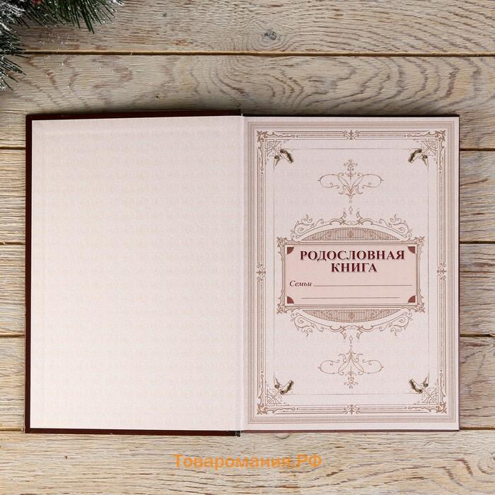 Родословная книга в шкатулке «Сказочного Нового года», 26×8×27 см