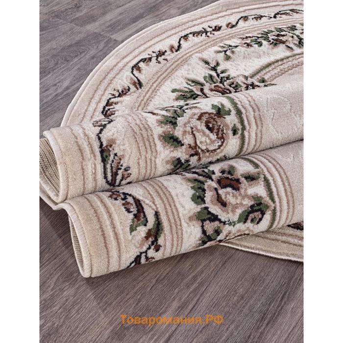 Ковёр овальный Merinos Gavana, размер 150x300 см, цвет beige