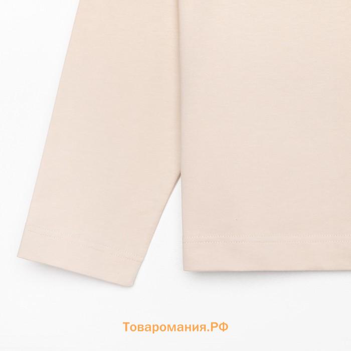 Костюм женский (толстовка и шорты) MIST, р. 48-50, бежевый