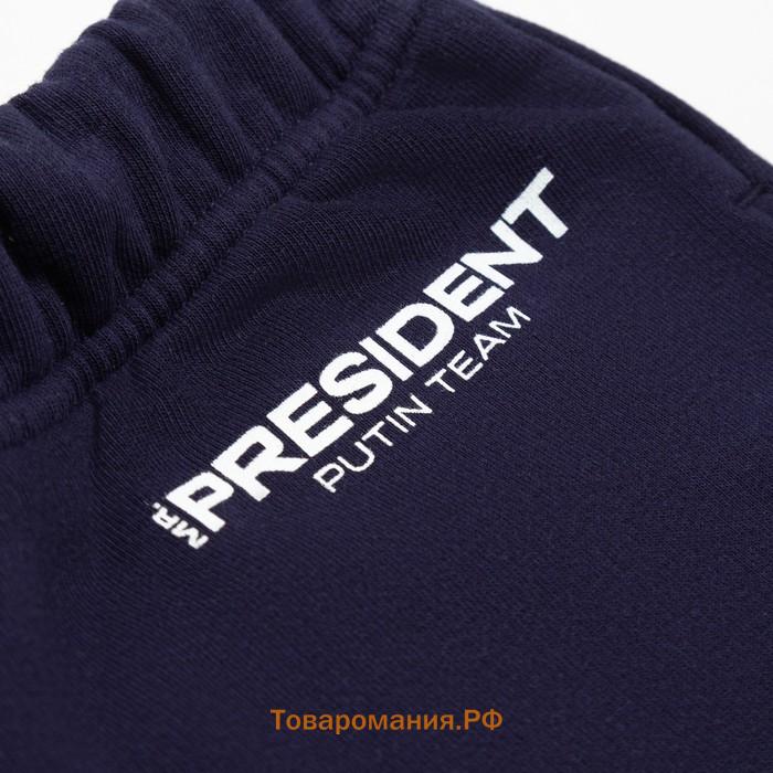 Брюки President Russian Sport, размер М, цвет синий