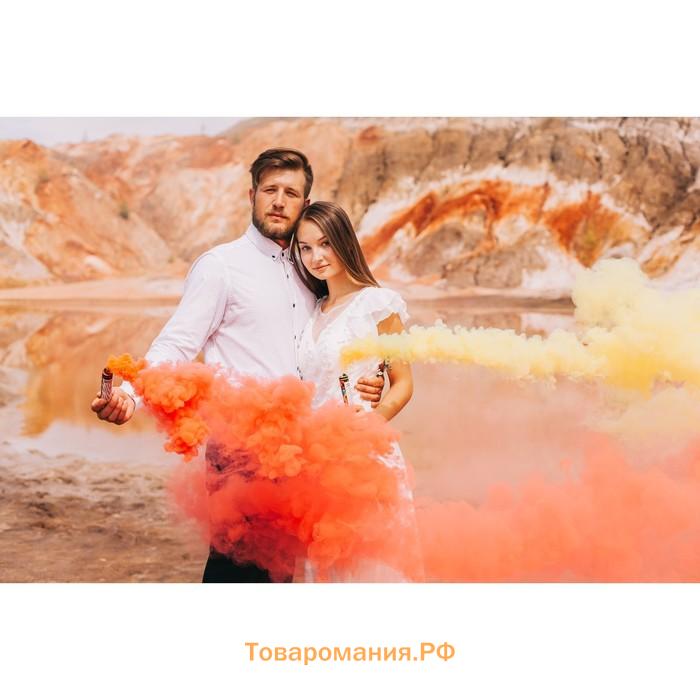 Цветной дым голубой, заряд 0.8 дюйм, ОПТИ, средняя интенсивность, 60 сек