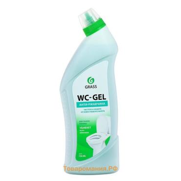 Средство для чистки сантехники WC-GEL, "Анти-ржавчина", 750 мл