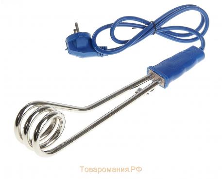 Электрокипятильник LEK 05, 1500 Вт, спираль кольцо, 32х4 см, 220 В, синий