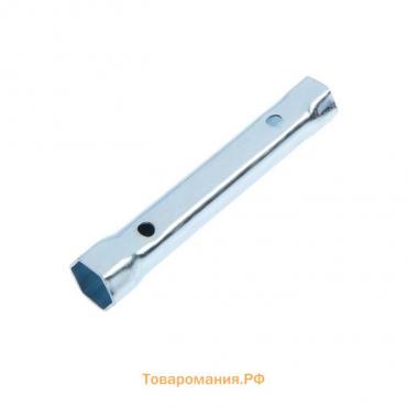 Ключ торцевой трубчатый ТУНДРА, оцинкованный, 17 х 19 мм