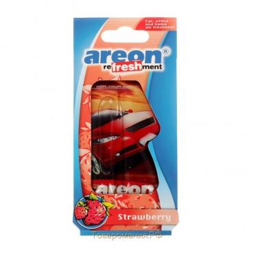 Ароматизатор подвесной Areon Refreshment гелевый, клубника 704-025-908