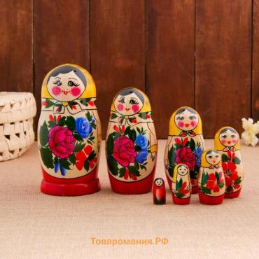 Матрёшка дерево «Семёновская», 7-и кукольная, высшая категория