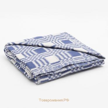Одеяло байковое размер 90х140 см, цвет микс для мал., хл80%, полиэфир 20%, 420гр/м