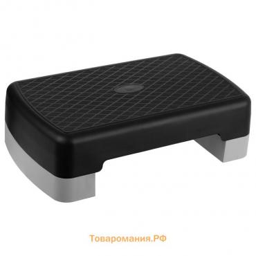 Степ-платформа ONLYTOP, 2-уровневая, 47×27×13 см, до 80 кг