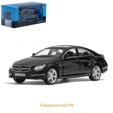 Машина металлическая MERCEDES-BENZ CLS63 AMG, 1:32, открываются двери, инерция, цвет чёрный