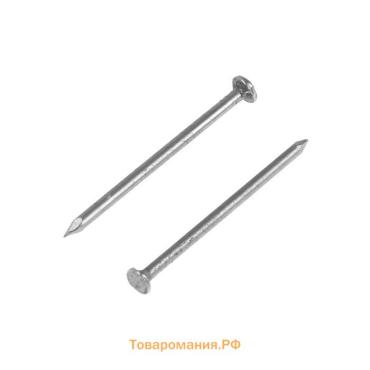 Гвозди ТУНДРА, строительные, ГОСТ 4028-63, без покрытия, 1.2×20 мм, 5 кг