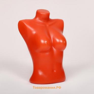 Торс женский «Диана» 54×40 см, объём 82.5 см, оранжевый