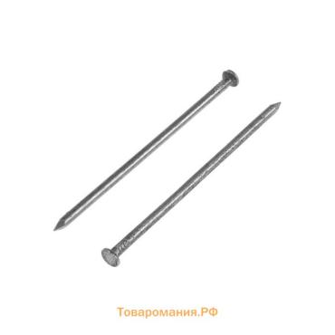 Гвозди ТУНДРА, строительные, ГОСТ 4028-63, без покрытия, 3.5×90 мм, фасовка 1 кг