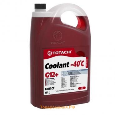 Антифриз Totachi NIRO COOLANT -40 C, G12+, красный, 5кг