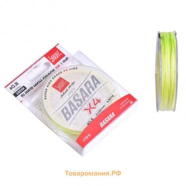 Леска плетёная Lucky John Basara Light Green 150/013