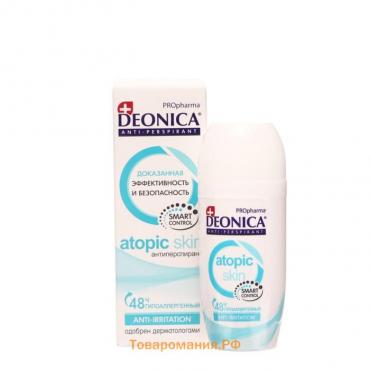 Антиперспирант Deonica PROpharma Atopic Skin, ролик, 50 мл