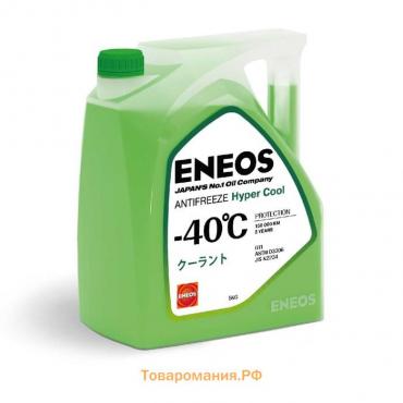 Антифриз ENEOS Hyper Cool -40 C, зелёный, 5 кг