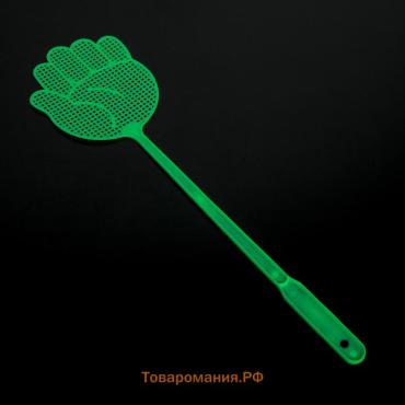 Мухобойка для защиты от насекомых «Рука», 41×11 см, МИКС