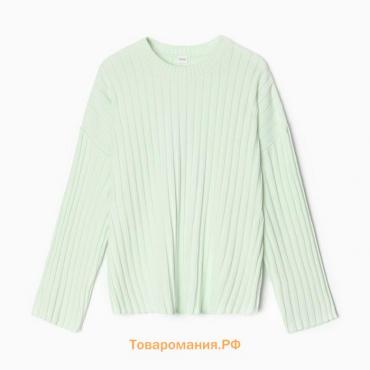 Джемпер вязаный женский MINAKU:Knitwear collection цвет фисташковый, р-р 46-48